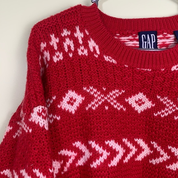 GAP 100% Wool Christmas Sweater - Picture 2 of 3